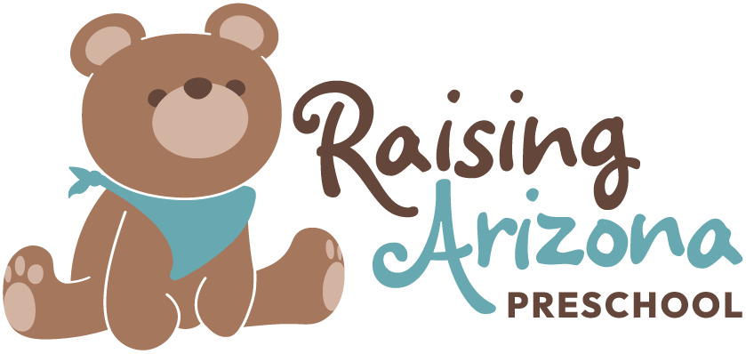 Raising Arizona Preschool Bear Logo